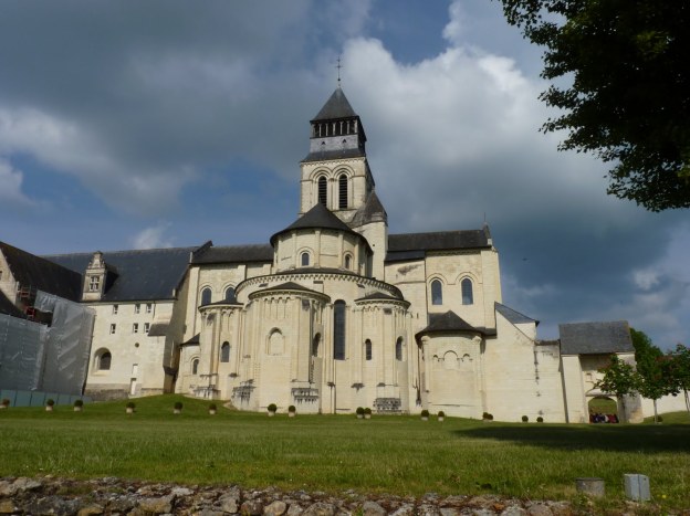 Veduta dell'abside - Notre-Dame de Fontevraud, Saumur, Maine-et-Loire.