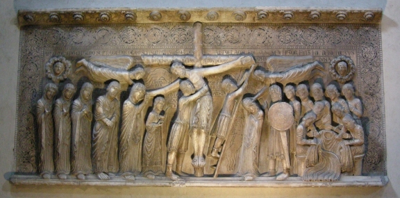 Benedetto Antelami - Deposizione dalla Croce, dal Duomo di Parma - 1178.
